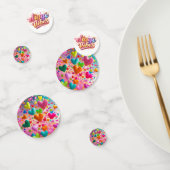 Custom Confetti Circles – Personalized Party Decor (Groupe)