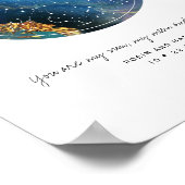Custom Constellations Star Map Gift / Event Décor Poster (Hoek)