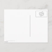 Custom Cool Cat Save the Date Briefkaart (Achterkant)