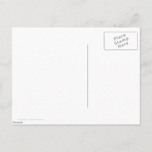 Custom Cool Cat Save the Date Briefkaart (Achterkant)