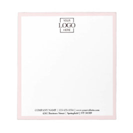 Custom Corporate Business Logo Modern Professional Notitieblok