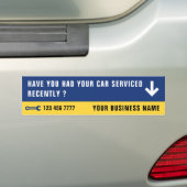 Custom Corporate Business Service Bumpersticker (Op auto)