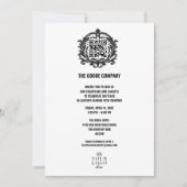 Custom Corporate Company Event | QR-code Kaart (Voorkant)