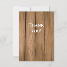 Custom Corporate Thank You Card – Uw Logo toevoege Bedankkaart
