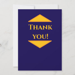 Custom Corporate Thank You Card – Voeg uw Logo toe Bedankkaart