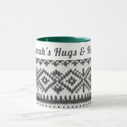 Custom Cosy Lelijke Sweater | Knuffels en warme ca Mok (Midden)