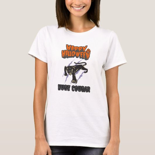 custom cougar t-shirt (Voorkant)