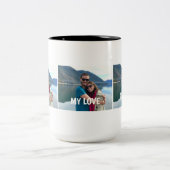 Custom Couple Photo Mug – Love Gift (Centre)