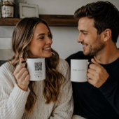 Custom Couple's QR Playlist Mug