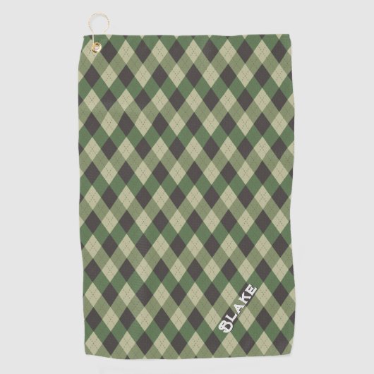 Custom Create Your Own Golf Golfhanddoek (Voorkant)