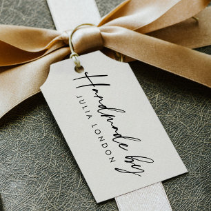 Custom Creëer uw eigen Script Eenvoudig "Handmade  Rubberstempel