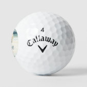 Custom Creëer Uw Elegant Monogram Golfballen (Logo)