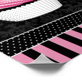 CUSTOM Cupcake Bakery Business Poster (Hoek)