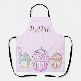 Custom Cupcake Sweet All Over Print Schort