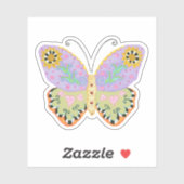 Custom Cut Butterfly Sticker #2 (Vel)