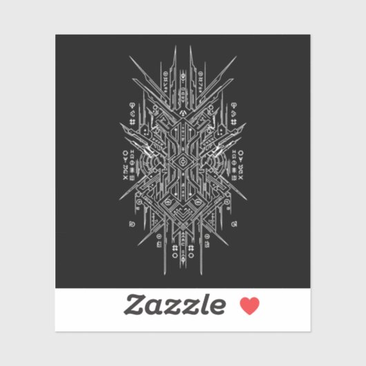 Custom-Cut Vinyl Sticker (Feuille)