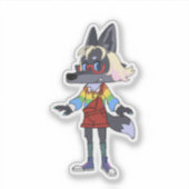 Custom-Cut Vinyl Sticker (Devant)