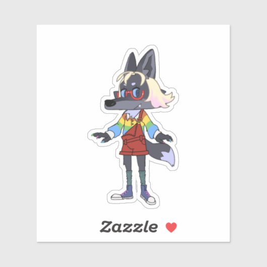 Custom-Cut Vinyl Sticker (Feuille)