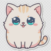 Custom-Cut Vinyl Sticker (Devant)