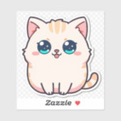 Custom-Cut Vinyl Sticker (Feuille)