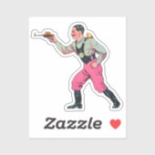 Custom-Cut Vinyl Sticker (Feuille)