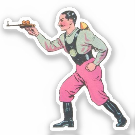 Custom-Cut Vinyl Sticker (Recto)