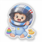 Custom-Cut Vinyl Sticker (Devant)