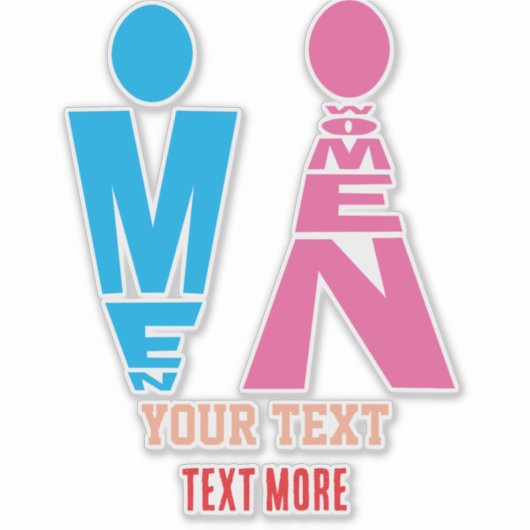 Custom-Cut Vinyl Sticker (Devant)