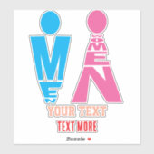 Custom-Cut Vinyl Sticker (Feuille)