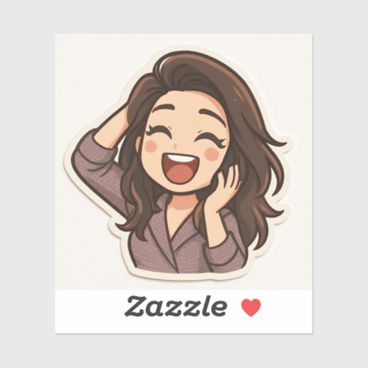 Custom-Cut Vinyl Sticker (Feuille)