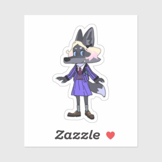 Custom-Cut Vinyl Sticker (Feuille)