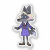 Custom-Cut Vinyl Sticker (Devant)