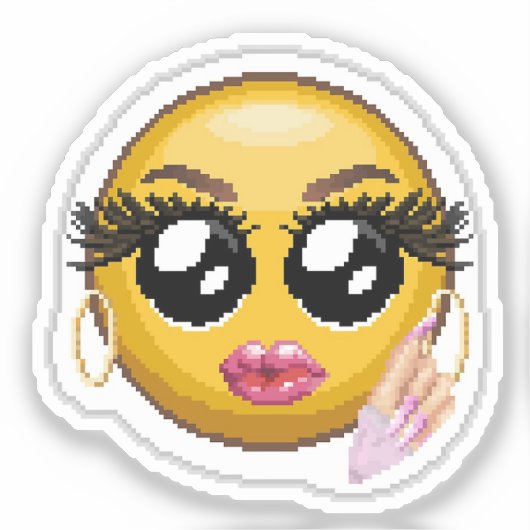 Custom-Cut Vinyl Sticker (Recto)