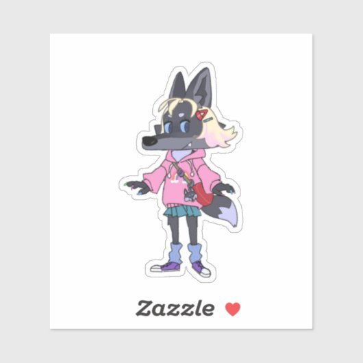 Custom-Cut Vinyl Sticker (Feuille)