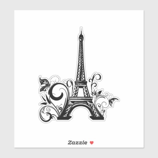 Custom-Cut Vinyl Sticker (Vel)