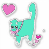 Custom-Cut Vinyl Sticker (Devant)