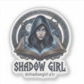 Custom-Cut Vinyl Sticker (Devant)