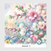 Custom-Cut Vinyl Sticker (Feuille)