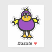 Custom-Cut Vinyl Sticker - Davey Duck (Vel)
