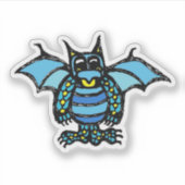 Custom-Cut Vinyl Sticker - Dorian Dragon (Voorkant)