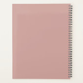 Custom Cute Pink Minimal 2025 Calendar  Planner (Dos)
