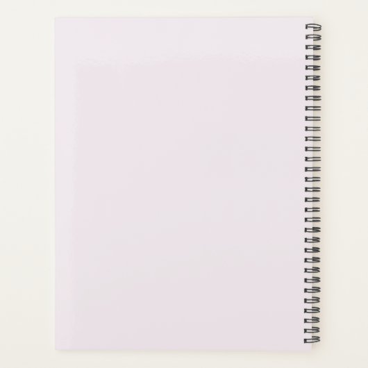 Custom Cute Pink Minimal 2025 Calendar  Planner (Dos)