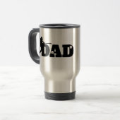 Custom Dad Baseball  Reisbeker (Voorkant links)