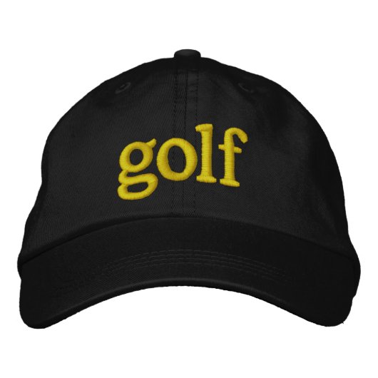 Custom Dad Golf Pet - Gepersonaliseerd geborduurd  (Voorkant)