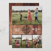 Custom Dad Het Man Myth Legend Foto Vaderdag Feestdagenkaart (Voorkant / Achterkant)