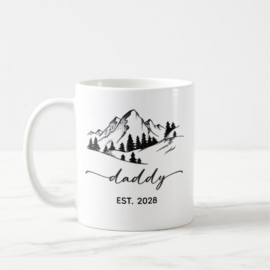 Custom Dad Mug – Gifts for New or Future Dads (Gauche)