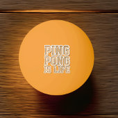 Custom Dad Ping Pong is het leven Grappig Ping Pon Pingpongballen