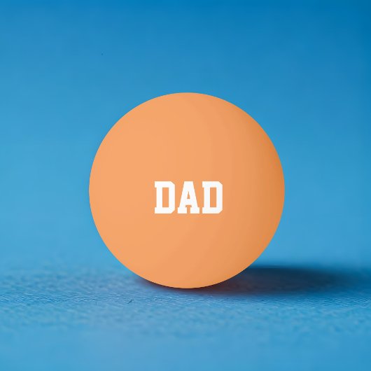 Custom Dad Ping Pong is het leven Grappig Ping Pon Pingpongballen