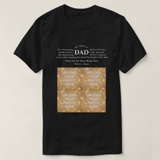 Custom Dad T-Shirt (Design voorkant)