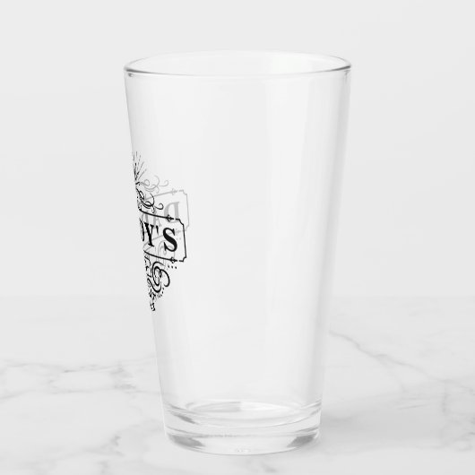 Custom Daddy's Pub Année Etablie Verre (Gauche)